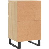 vidaXL Komoda sonoma hrast 40x35x70 cm inženirski les | Shoptok.si