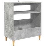  Stalak za gramofon Betonska siva 71 x 39,5 x 83 cm | shoptok.hr