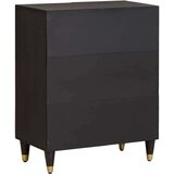  Kreveta Crna 60 x 33 x 75 cm Čvrsto drvo manga | shoptok.hr