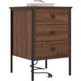 vidaXL Noćni ormar Smeđi hrast 42 x 41 x 61 cm Konstruirano drvo | shoptok.hr