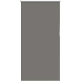 vidaXL Rolo zavjesa Blackout siva 70x150 cm Širina tkanine 65,7 cm | shoptok.hr