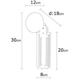 Opviq lights Zidna lampa E27 Socket, Crna | ePonuda.com