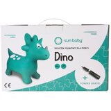  Dinosaur za skakanje 60cm zeleni | shoptok.hr