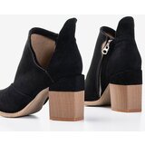 Resti Black women's stiletto boots with cutouts Cintura - Footwear | ePonuda.com