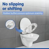 Allstar WC deska s počasnim zapiranjem 36,8 x 43 Fleur – | Shoptok.si