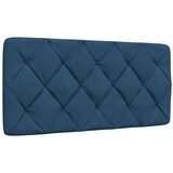 vidaXL Vzglavna stranica modra 100 cm blago Cene