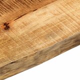Stolna ploča 180x40x2,5 cm masivno drvo manga sa živim rubom | shoptok.hr
