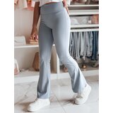 DStreet Legginsy damskie dzwony FARAFII błękitne Cene