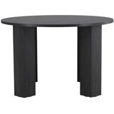 Venture Home Juno okrugli blagovaonski stol ⌀120 cm, crni | shoptok.hr