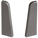 Egger Zaključni pokrov (Srebrna, 2 kos, Ustrezno za: letve 17 x 60 mm) | Shoptok.si