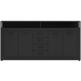 MID.YOU ŠIROKA KOMODA, antracit Cene