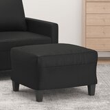  Tabure crni 60 x 50 x 41 cm od umjetne kože | shoptok.hr
