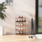 vidaXL Stojalo za čevlje rjavo 45x24x81 cm inženirski les | Shoptok.si