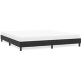 vidaXL posteljni okvir brez vzmetnice črna 180x210 cm žamet | Shoptok.si