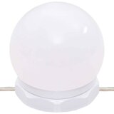 Ormarić s ogledalom LED boja smeđeg hrasta 60 x 31,5 x 62 cm | shoptok.hr