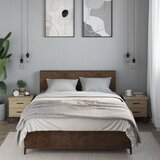  Noćni ormarići 2 kom boja hrasta 40x41x40 cm konstruirano drvo | shoptok.hr