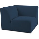 Scandic Temno moder modul za sedežno garnituro iz tkanine bouclé (s kotom po izbiri) Roxy – | Shoptok.si