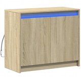  Komoda s LED boja hrasta sonome 72x34x61 cm konstruirano drvo | shoptok.hr