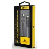 Kabel USB-C na USB-C 1,5m 60W, (20441818)