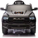  Licenciran avto na akumulator ZB618P Dodge Ram 4x4 - črn | Shoptok.si