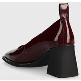 Vagabond Shoemakers Kožne salonke HEDDA boja: bordo, s debelom potpeticom, 5303.160.38 | shoptok.hr