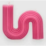 Wavy Candle pink