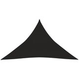 vidaXL Senčno jadro 160 g/m² črno 4x4x5,8 m HDPE Cene