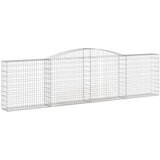  Lučne gabionske košare 4 kom 400x30x100/120cm pocinčano željezo | shoptok.hr