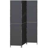  Pregradna pregača Crna 146 x 180 cm poliratan | Eponuda.com
