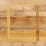  Ploča stola 70x70x3 8 cm četvrtasto puno drvo grubo mango | shoptok.hr