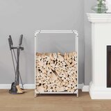  Stalak za drva bijeli 60x28x90 cm Hladno valjani čelik | shoptok.hr