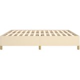  Okvir za krevet bez madraca krem 180 x 200 cm od tkanine | shoptok.hr