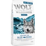 Wolf of Wilderness "Explore The Blue River" Mobility - piščanec & losos - Varčno pakiranje: 2 x 12 kg Cene
