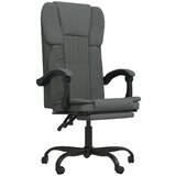  Pisarniški stol temno sivo blago, (20669184) | Shoptok.si