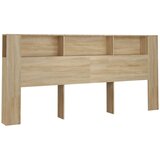 Maison Chic vzglavna omarica - nočna omarica - posteljna omarica sonoma hrast 220x18,5x104,5 cm, (21705953) | Shoptok.si