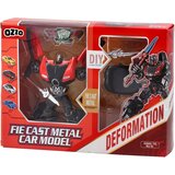 Ozzo Diecast, igračka, robot, transformers, bugati, crvena Cene