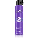 got2b Volumania lak za lase z ekstra močnim utrjevanjem za dolgotrajajoč volumen 300 ml | Shoptok.si