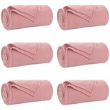  Pokrivači za bacanje 6 pcs Ružičasta 240 x 220 cm Runo | shoptok.hr