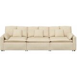  Modularna sofa s jastucima krem boje | shoptok.hr