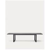 Kave Home Kovinska vrtna miza 100.5x220 cm Galdana – | Shoptok.si