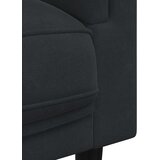  2-dijelni set sofa s jastucima crni baršunasti | shoptok.hr