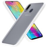 Cadorabo Ohišje, združljiv s Samsungom v zamrznjenem prozornem - hibridnem zaščitnem pokrovu s TPU silikonom v notranjosti in mat plastičnim hrbtom, (20563293) | Shoptok.si