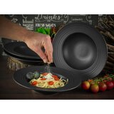Creatable Set Krožnikov Za Testenine Lava Stone Black, 4-Delni | Shoptok.si