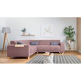 Miuform Ružičasta sklopiva/s prostorom za odlaganje kutna garnitura (s lijevim kutom/u obliku slova L) Classy Sophie – | shoptok.hr