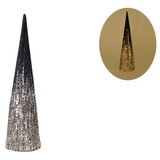 Shiny cone, jelka, svetlucava, crna, 60cm ( 760017 ) Cene