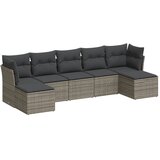  7-dijelni set vrtnih sofa sivi od poliratana | shoptok.hr