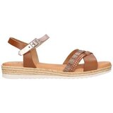 Oh My Sandals Sandali & Odprti čevlji 5198 Mujer Cuero Kostanjeva | Shoptok.si