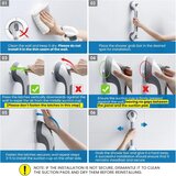 LEVERLOC vakuumski ročaj za kopalnico 43 cm | Shoptok.si