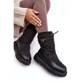 Boto Women's snow boots with thick sole black Lureta | Shoptok.si