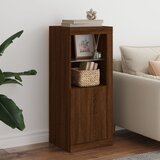  The Living Store Komoda z LED lučkami dimljen rjav hrast 41x37x100 cm - Komoda, (21448429) | Shoptok.si